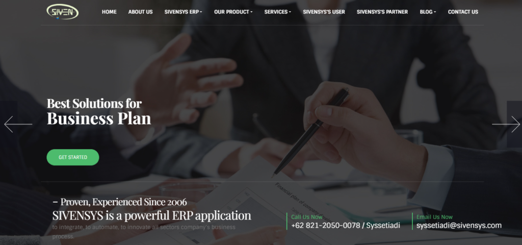 SIVENSYS ERP Software